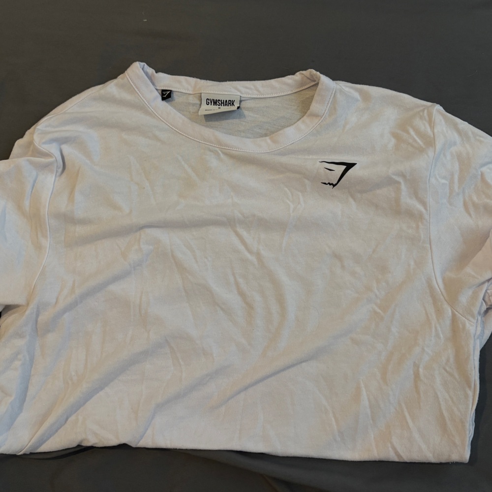 Gymshark white essential Tee